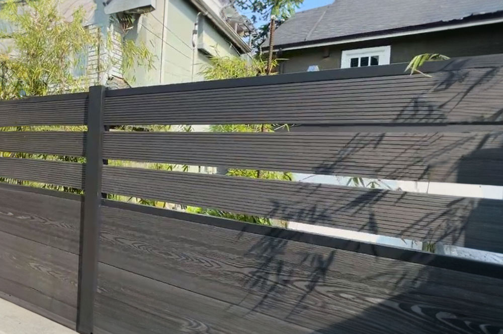 Composite fences - eco-friendly and modern fencing in Baton Rouge