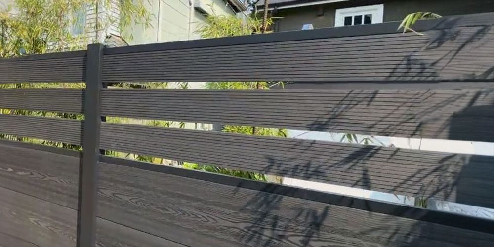 Composite fences - eco-friendly and modern fencing in Baton Rouge