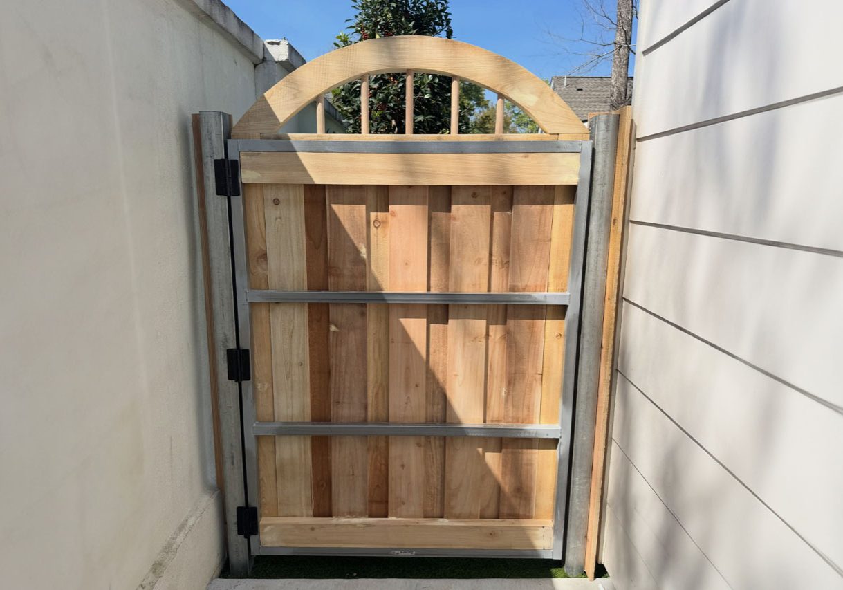 Wood gate repair