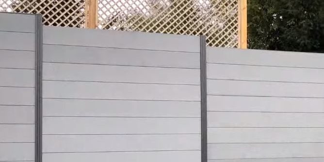 State Fencing Composite fence example