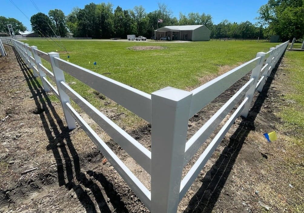 Split rail fence in Baton Rouge, LA