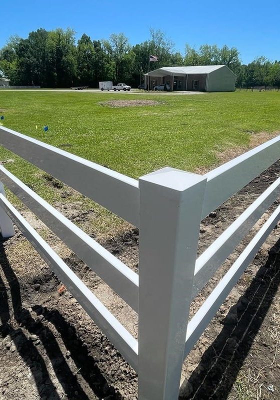 Split rail fence in Baton Rouge, LA